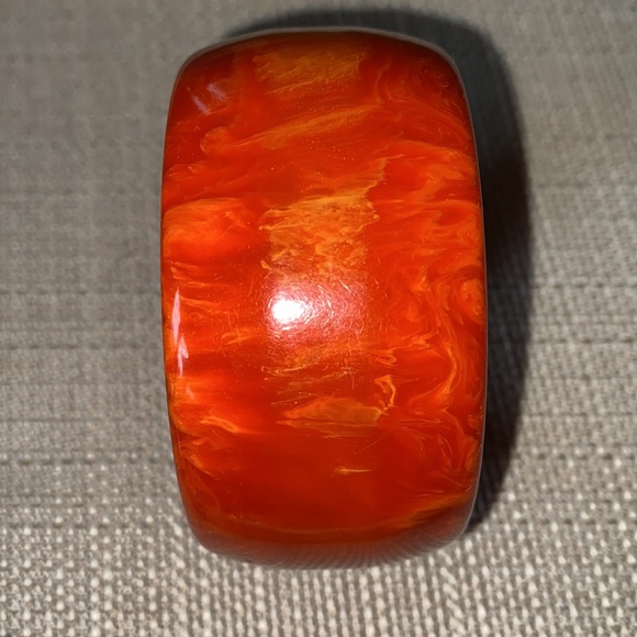 BAKELITE 🎉HOST PICK🎉 bracelet VTG amber orange and green STUNNING 🤩 😍 - Picture 6 of 12